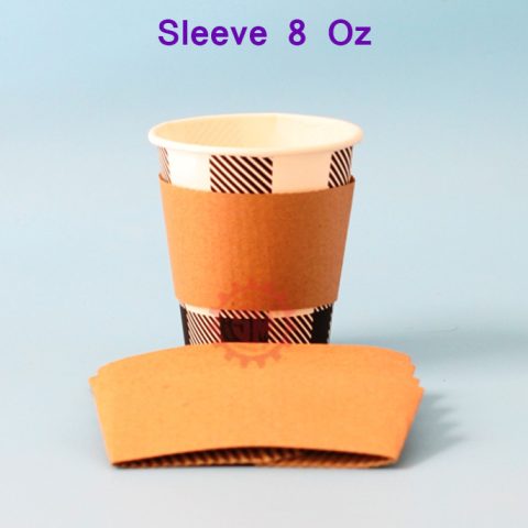 Sleeve Paper Cup 8 oz | Sarana Kemasan